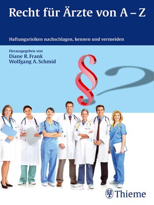 cover image of Recht für Ärzte von A-Z